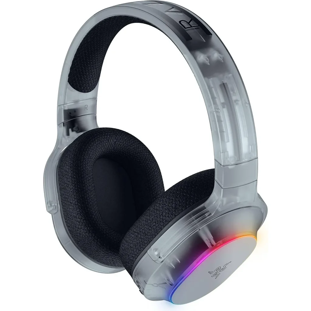 Razer Barracuda X Chroma Gaming Headphones, 40mm Razer TriForce, Detachable Razer HyperClear Cardioid Mic, 7.1 Surround Sound, 6-Zone Earcup Lighting, Phantom White | RZ04-05220400-R3M1 - Image 3
