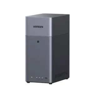 UGREEN NASync DH2300 2-Bay Desktop NAS, Capacity 60TB (Diskless), Remote Access, AI Photo Album, Beginner Friendly System, 4GB on Board RAM,1GbE, 4K HDMI | 95087