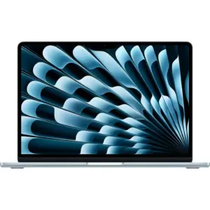 Apple MacBook Air Laptop, 13.6" Liquid Retina Display, M4 Chip with 10-Core CPU, 10-Core GPU, 16-Core Neural Engine, 24GB RAM, 2TB SSD, English K/B, MacOS, Sky Blue | Z1H80015K