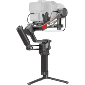 DJI RS 4 Pro Combo 3-Axis Gimbal Stabilizer, Native Vertical Shooting, 4.5kg/10lbs Payload, Ronin Image Transmitter, Focus Pro Motor, Briefcase Handle, UAE Version, Black | RS-4Pro-Combo