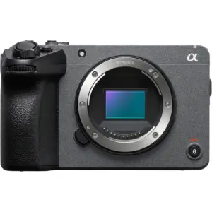 Sony FX30 Digital Cinema Camera, 26.1MP APS-C BSI CMOS Sensor, UHD 4K up to 120p, 10-Bit 4 2 2 XAVC S-I, 16-Bit Raw Output, Standard ISO 100-32000, Dual Base ISO, Body Only, Black | FX30