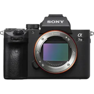 Sony Alpha A7 Iii Full Frame Mirrorless Camera, 35Mm Full-Frame Cmos Sensor With Back-Illuminated Design, 693-Point Hybrid AF System, 3.0" 922k-Dot Tilting Touchscreen LCD, Body Only, Balck | Alpha-A7