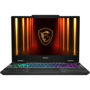 MSI Cyborg 15 B2RWEKG Gaming Laptop, 15.6" FHD IPS 144Hz Display, Intel Core 7 240H, 16GB RAM, 1TB SSD, GeForce RTX 5050 8GB GPU, English-Arabic K/B, Win11Home, Translucent Black | 9S7-15Q342-616