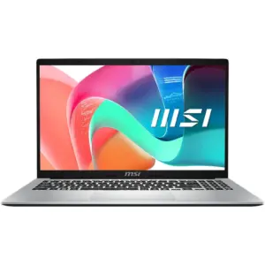 MSI Modern 15 F1MG Laptop, 15.6" FHD IPS Display, Intel Core 7 150U Processor, 16GB RAM, 512GB SSD, Intel Graphics, English-Arabic Keyboard, Windows 11 Home, Urban Silver | 9S7-15S122-860