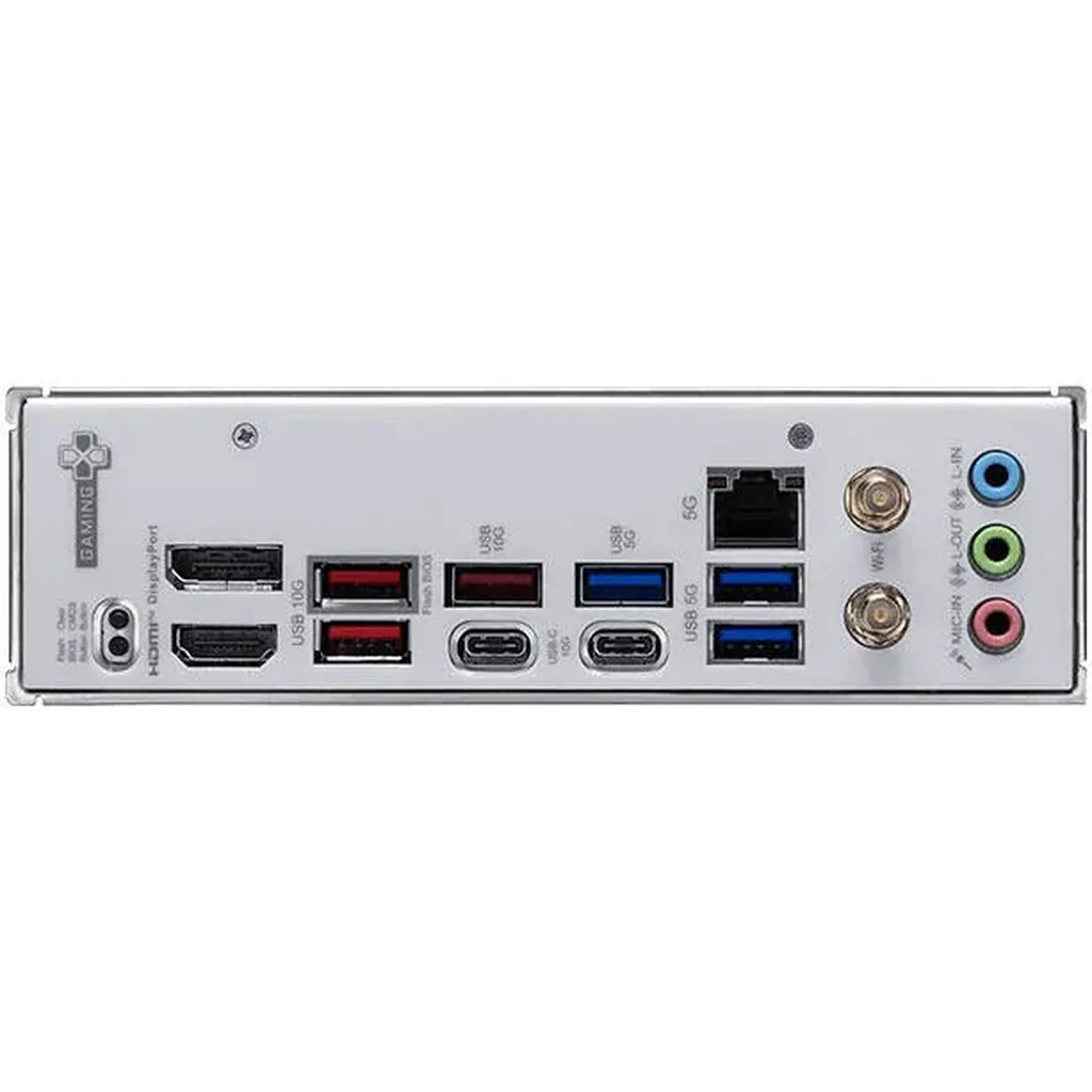 MSI B850M GAMING PLUS WIFI AM5 mATX Motherboard, AMD B850 Chipset, 4x DDR5 UDIMM, Up to 256GB Max Memory, 1x PCI-E x16 Support, 2x M.2 Slot, White | 911-7E66-001 - Image 5