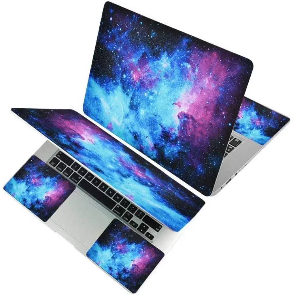 ALAYRA Laptop Skin Sticker, 13.3 14 15 15.4 15.6 inch Laptop Skins, Universal Vinyl Decal, Dustproof Scratch Resistant Reusable Cover Protector with Free 2 Wrist Pads (Sea and Beach) 01 - Image 7