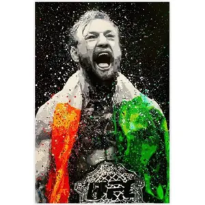 ALAYRA Poster Print Signed Fight Posters with Quote Canavs For Boys Room Unframe-style 12x18inch(30x45cm) 01