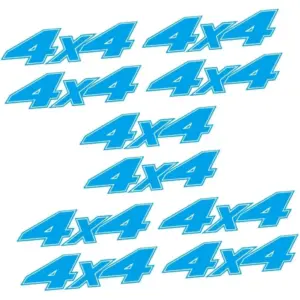 ALAYRA 10 Pcs 4x4 Stickers Laptop Computer Laptops Car Stickers Car Tail Decals Car Decals Vehicle Body Stickers Car Bumper Stickers Car Ornament Truck Decals Pvc Window Car Side 01