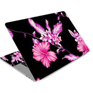 ALAYRA 12 13 13.3 14 15.4 15.6 Inches Laptop Skin Sticker Decal Universal Netbook Skin Sticker Need to Cut, Easy to Apply, Remove and Change Styles (Beautiful Flower) 01