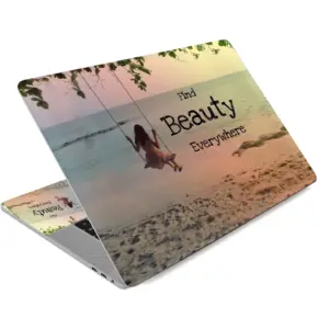 ALAYRA 12 13 13.3 14 15.4 15.6 Inches Laptop Skin Sticker Decal Universal Netbook Skin Sticker Need to Cut, Easy to Apply, Remove and Change Styles (Beauty) 01
