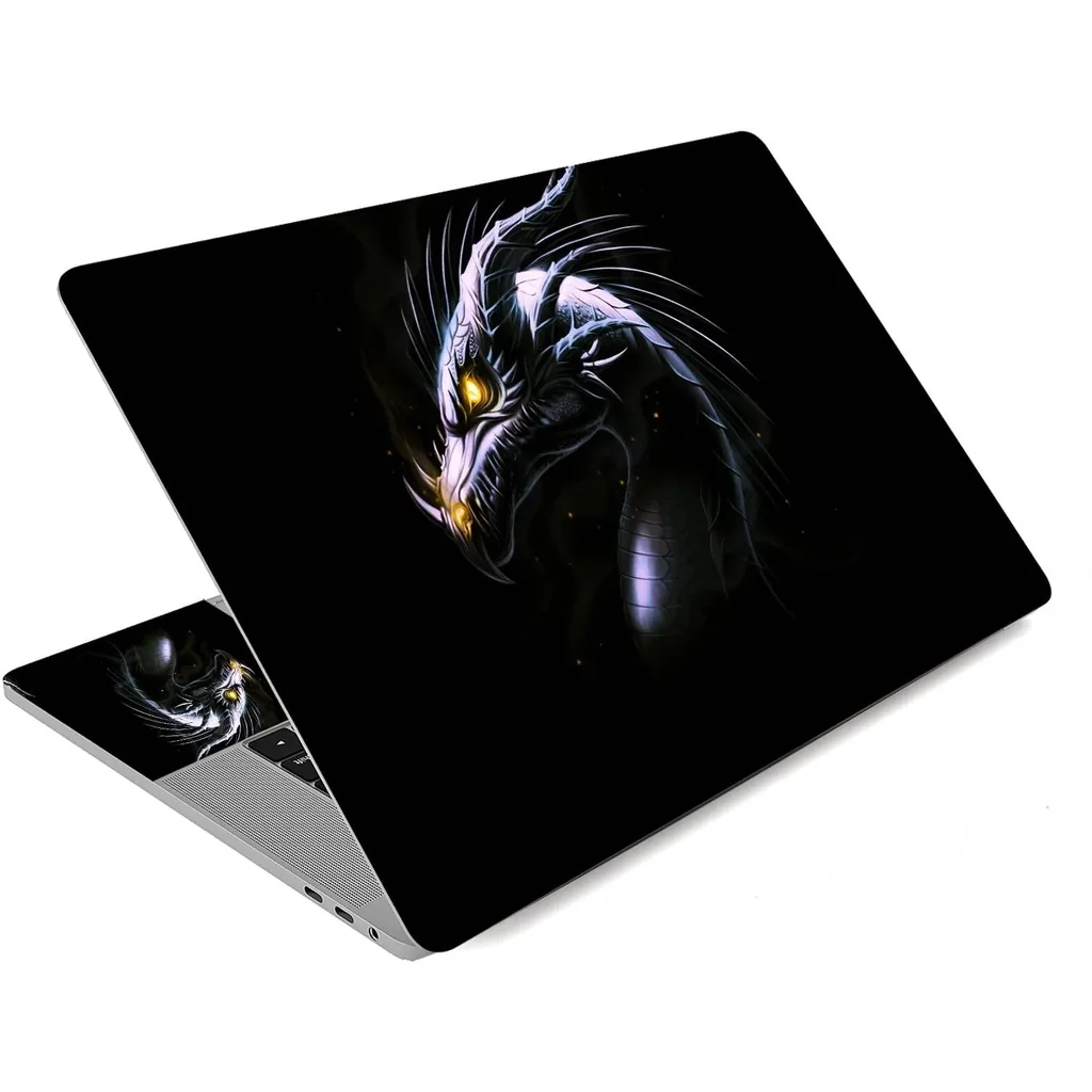 ALAYRA 12 13 13.3 14 15.4 15.6 Inches Laptop Skin Sticker Decal Universal Netbook Skin Sticker Need to Cut, Easy to Apply, Remove and Change Styles (Cool Dragon) 01 - Image 5