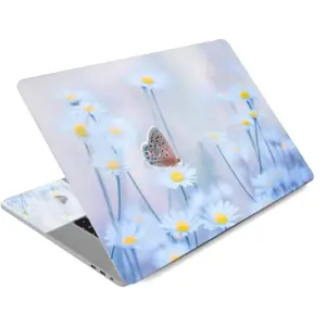 ALAYRA 12 13 13.3 14 15.4 15.6 Inches Laptop Skin Sticker Decal Universal Netbook Skin Sticker Need to Cut, Easy to Apply, Remove and Change Styles (Cute Butterfly) 01
