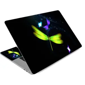 ALAYRA 12 13 13.3 14 15.4 15.6 Inches Laptop Skin Sticker Decal Universal Netbook Skin Sticker Need to Cut, Easy to Apply, Remove and Change Styles (Cute Dragonfly) 01