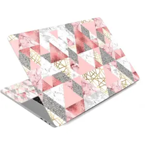 ALAYRA 12.1 13 13.3 14 15 15.4 15.6 Inches Personalized Laptop Skin Sticker Decal Universal Netbook Skin Sticker Reusable Notebook PC Art Decal Protector Cover Case (Triangle) 01