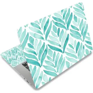 ALAYRA 15 15.4 15.6 Inches Laptop Skin Sticker Decal Universal 12.1 13 13.3 14 Inches Netbook Skin Sticker Personalized Reusable Notebook PC Art Decal Protector (Leaves) 01