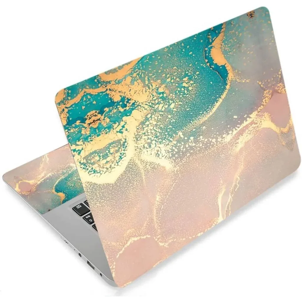 ALAYRA 15 15.4 15.6 Inches Laptop Skin Sticker Universal Netbook Skin Sticker Reusable Notebook Art Protector Cover (Beach) 01