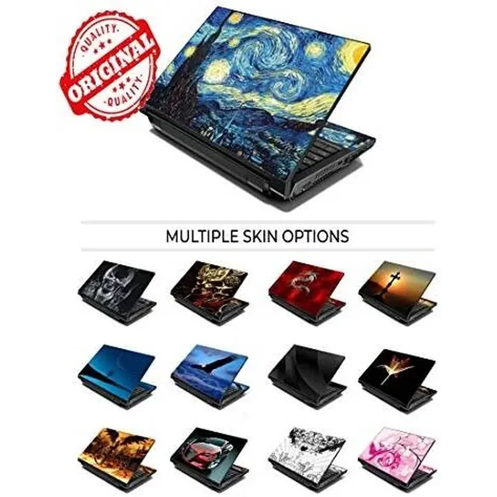 ALAYRA 15 15.6 inch Laptop Notebook Skin Sticker Cover Art Decal Fits 13.3" 14" 15.6" 16" HP Dell Lenovo Apple Asus Acer Compaq (Free 2 Wrist Pad Included) Flower Tunnel 01 - Image 6