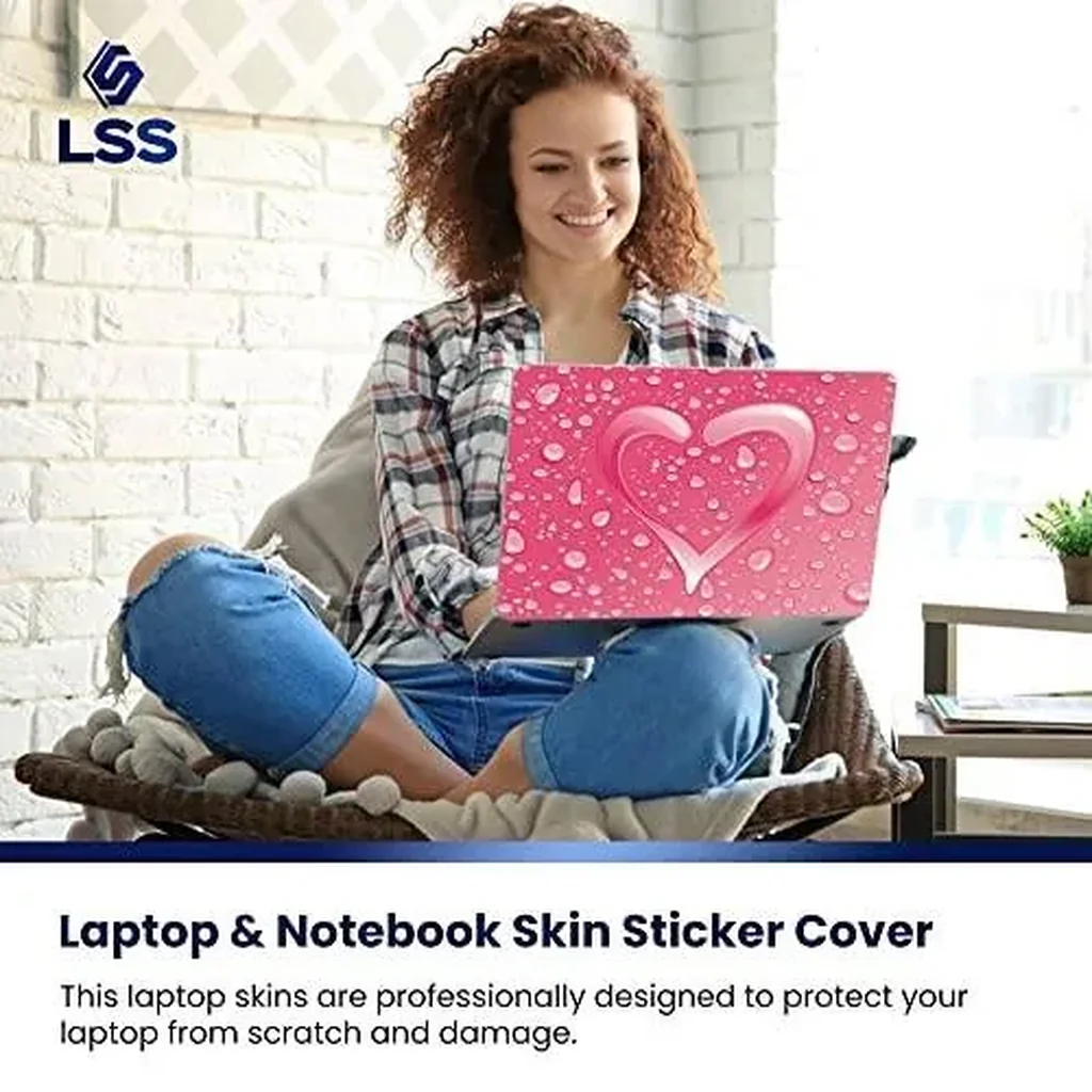 ALAYRA 15 15.6 inch Laptop Notebook Skin Sticker Cover Art Decal Fits 13.3" 14" 15.6" 16" HP Dell Lenovo Apple Asus Acer Compaq (Free 2 Wrist Pad Included)Laptop 15 15.6 Skin Cover with Colorful Patt - Image 4
