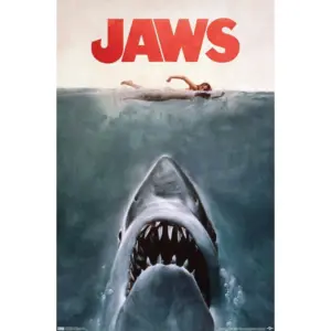 ALAYRA 24X36 Jaws - One Sheet Wall Poster, 24" x 36", Unframed Version 01