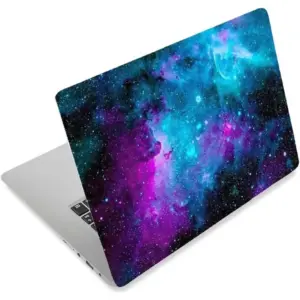 ALAYRA 3D Print Laptop Skin Vinyl Sticker Decal, 12" 13" 13.3" 14" 15" 15.4" 15.6 inch Laptop Skin Sticker Cover Art Decal Protector Fits HP Dell Lenovo Compaq Apple Asus Acer (Galaxy) 01