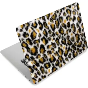 ALAYRA 3D Print Laptop Skin Vinyl Sticker Decal, 12" 13" 13.3" 14" 15" 15.4" 15.6 inch Laptop Skin Sticker Cover Art Decal Protector Fits HP Dell Lenovo Compaq Apple Asus Acer (Leopard Print) 01