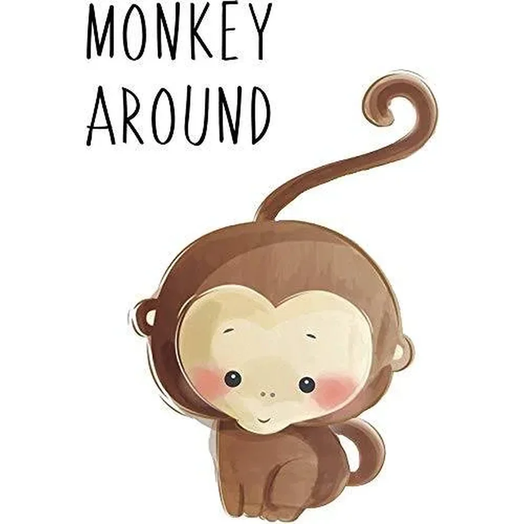 ALAYRA 6 Pack Baby Jungle Nursery Wall Decor Art Pictures, Unframed Cartoon Safari Animal Wall Murals/Poster with Inspirational Quotes for Baby & Kids Living Room Bedroom Bathroom 21 x 29.7 cm 01 - Image 6