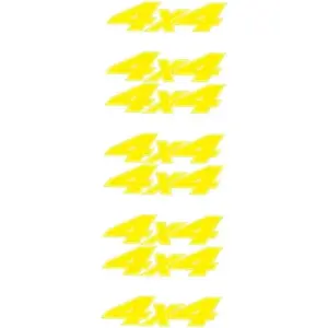 ALAYRA 8 Pcs 4x4 Stickers Car Tail Decals Interesting Car Window Sticker Car Decor Vehicle Stickers Bumper Stickers Automotive Stickers Computer Sticker Car Sticker Pvc Laptop Drawer Miss 01