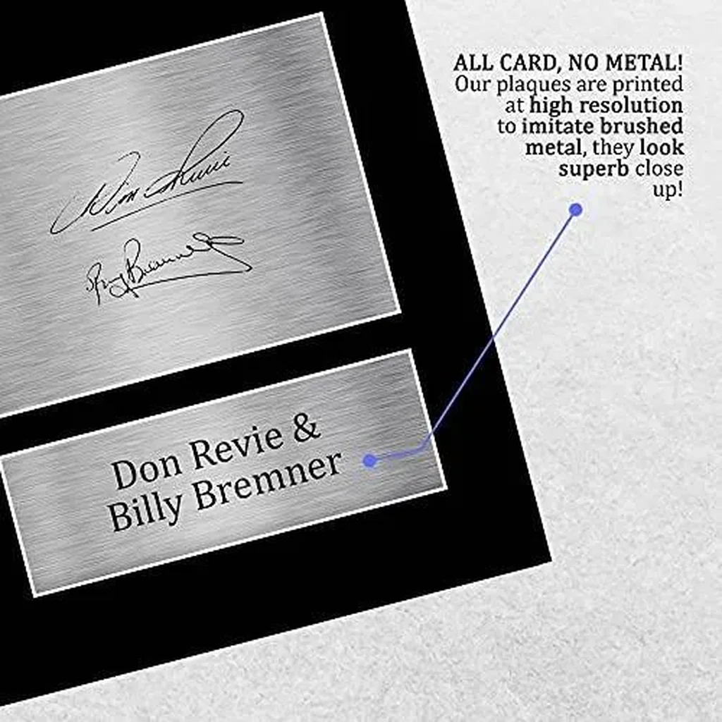 ALAYRA A4 Don Revie Billy Bremner Leeds Utd Gifts Printed Signed Autograph Picture for Fans and Supporters - A4 01 - Image 3