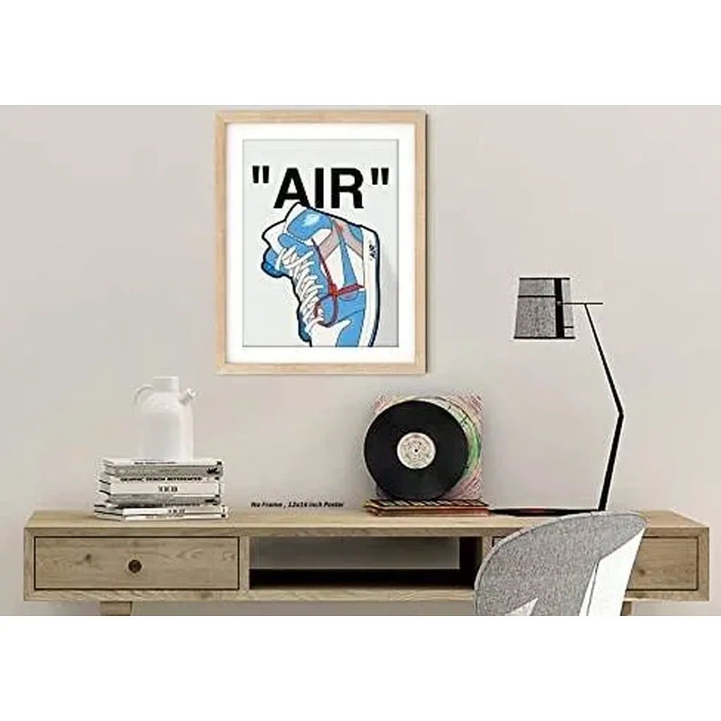 ALAYRA Air Sneaker Poster (12x16 Inch) Unframed AJ Wall art, , Michael Jordan Poster, Sneaker Air Gym Shoes Shoebox Collection Aesthetic Cool Poster for Teen Boys Guys Men 01 - Image 5