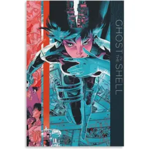 ALAYRA Anime Ghost in The Shell Poster Canvas Wall Art Painting Posters Decoration Room Decor Unframe 12x18inch(30x45cm) 01