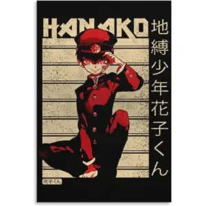 ALAYRA Anime Hanako Kun Vintage Poster Canvas Wall Art Painting Posters Decoration Room Decor Unframe 12x18inch(30x45cm) 01