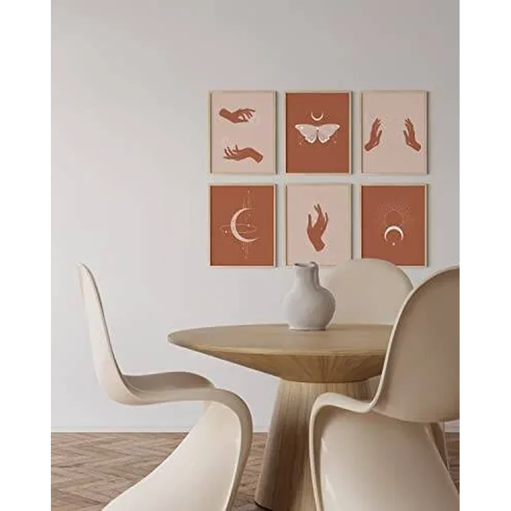 ALAYRA Astrology Posters and Celestial Decor - Sun and Moon Art Astrology Wall Decor, Sun Wall At Posters Spiritual Boho Prints Wall Art, Astrology Wall Art Boho Art Prints (Unframed 11x14) 01 - Image 3