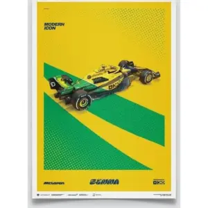 ALAYRA Ayrton Senna 2024 Modern Icon Monaco Grand Prix Large 01