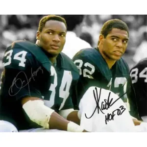 ALAYRA Bo Jackson Marcus Allen HOF Signed Photo Autograph Print Wall Art Home Decor 01