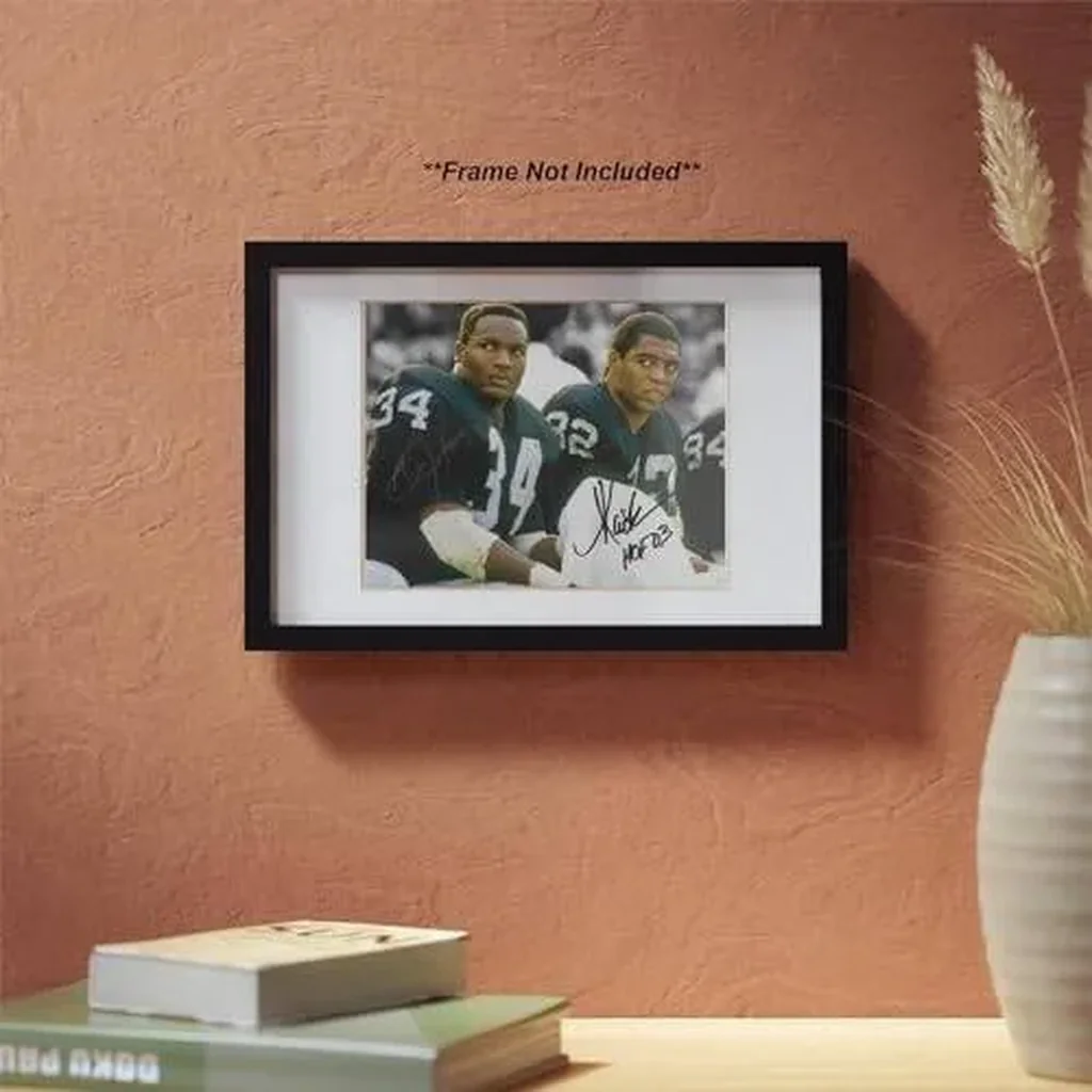 ALAYRA Bo Jackson Marcus Allen HOF Signed Photo Autograph Print Wall Art Home Decor 01 - Image 3