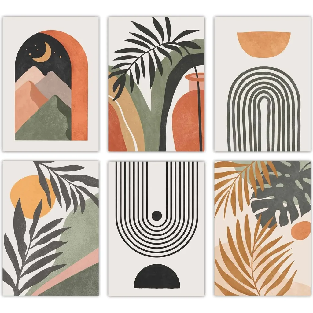 ALAYRA Boho Wall Art (Green) 01