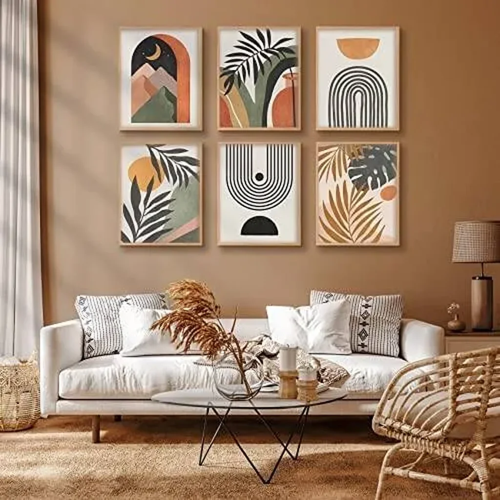 ALAYRA Boho Wall Art (Green) 01 - Image 4