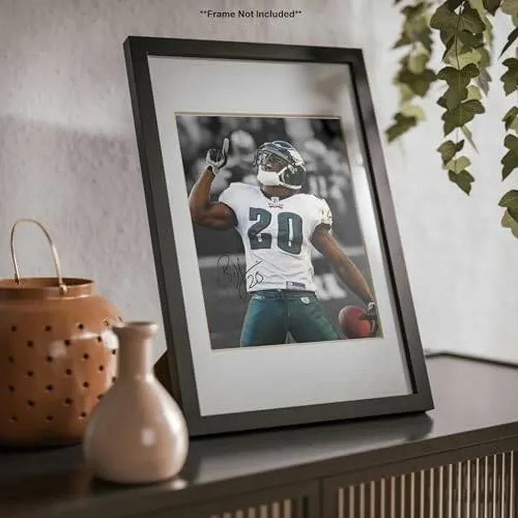 ALAYRA Brian Dawkins Signed Photo Autograph Print Wall Art Home Decor 01 - Image 5