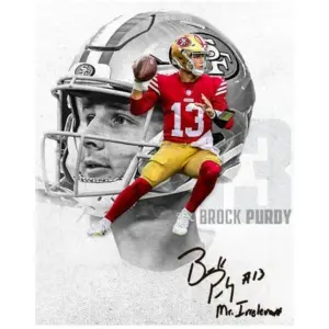 ALAYRA Brock Purdy QB Signed Photo Autograph Print Wall Art Home Decor 01