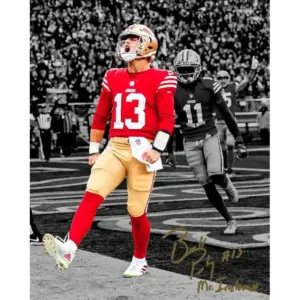 ALAYRA Brock Purdy Signed Photo Autograph Print Wall Art Home Decor 01