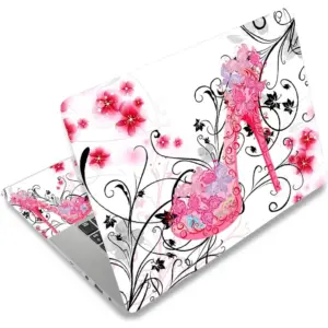 ALAYRA Butterflies High Heel 11.6 13 13.3 14 15 15.4 15.6 Inch Netbook Laptop Skin Sticker Reusable Protector Cover Case YNEK-124 01