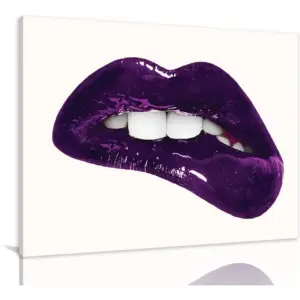 ALAYRA Canvas Print Wall Art Purple Art Paintings for Wall Picture Artwork Wall Decor Modern Home Decoration For Bedroom Living Room Stretched and Framed Canvas Ready to Hang 08x12inch 1Pcs 01