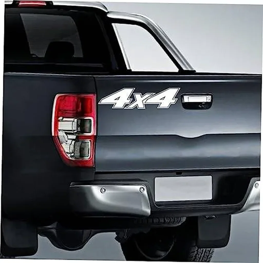 ALAYRA Car Decal 4 Pcs 4x4 Stickers Truck Decals ations Decals for Cars Automotive Stickers Car Wiper Decal Fjbiden Stickers for Sticker Laptop Decal Auto Decals Window White Pvc Wipers 01 - Image 2