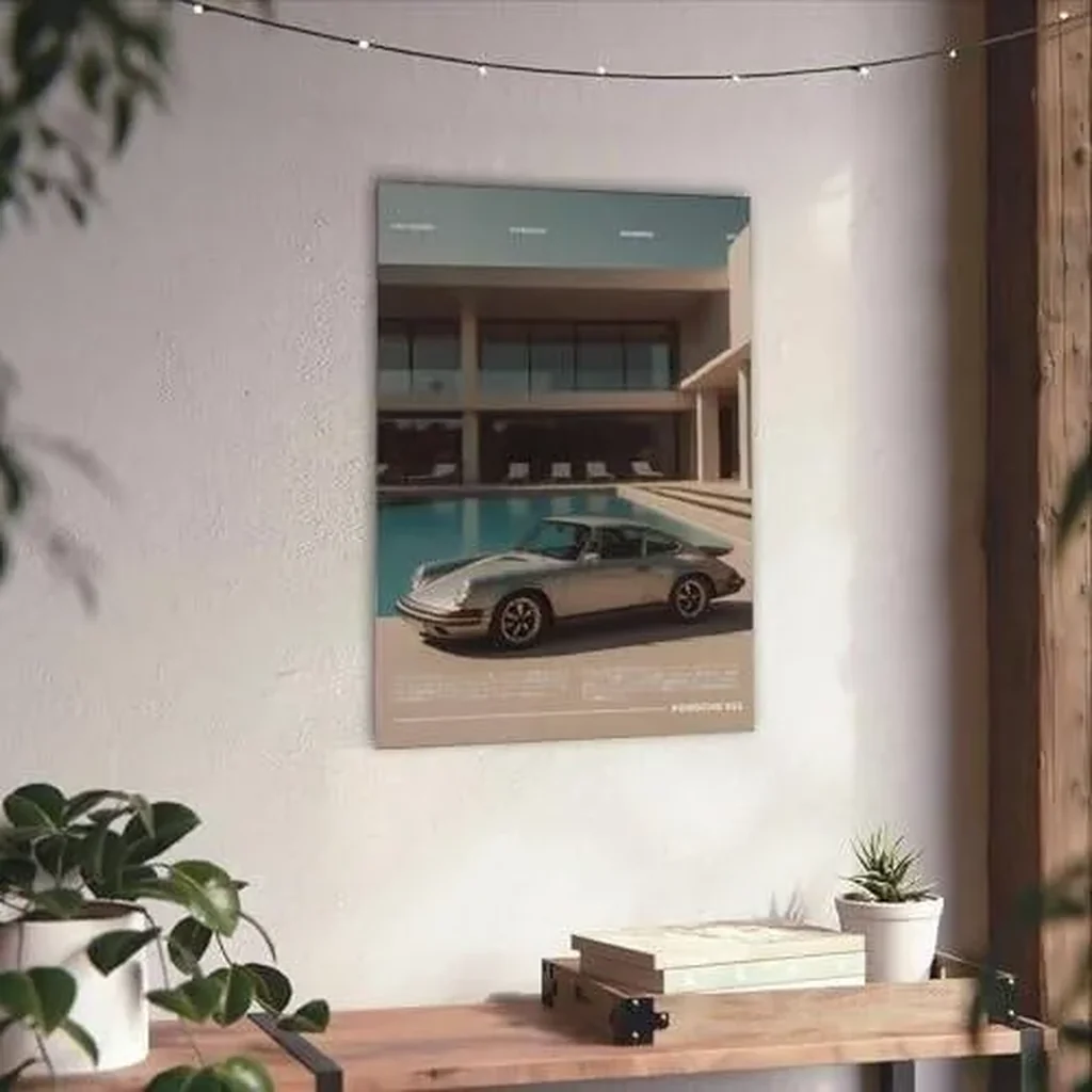 ALAYRA Car Poster 911 GT3RS Posters Vintage Racing Car Wall Art For Boys Bedroom Print Classic Supercar Canvas Decor Unframe-style 20x30inch(50x75cm) 01 - Image 2