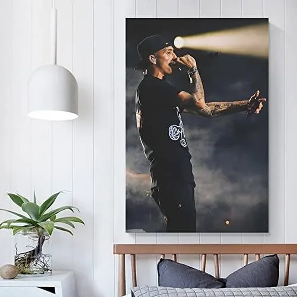 ALAYRA Central Cee 4 Canvas Poster Wall Decorative Art Painting Living Room Bedroom Decoration Gift Unframe-style12x18inch(30x45cm) 01 - Image 3