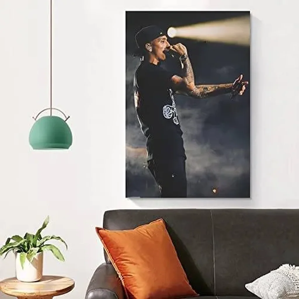 ALAYRA Central Cee 4 Canvas Poster Wall Decorative Art Painting Living Room Bedroom Decoration Gift Unframe-style12x18inch(30x45cm) 01 - Image 4