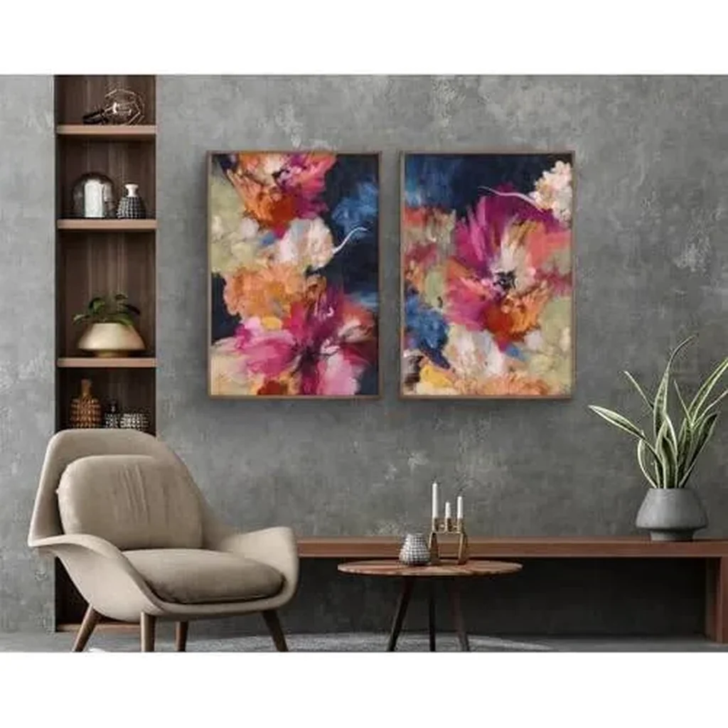 ALAYRA Colorful Flowers Prints - 16x24 (Unframed) 01 - Image 2