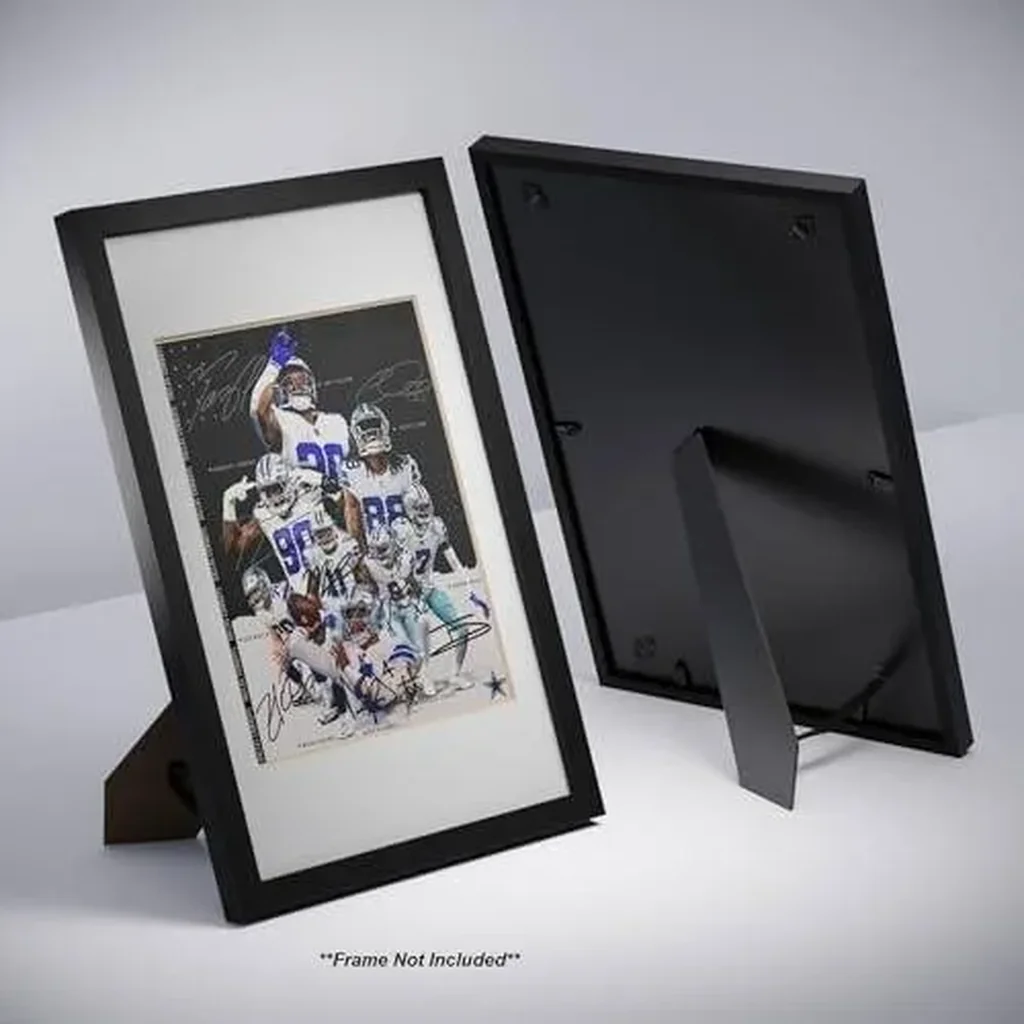 ALAYRA Dak Prescott Tony Pollard Micah Parsons Lamb Martin Lawrence Turpin Signed Photo Autograph Print Wall Art Home Decor 01 - Image 3