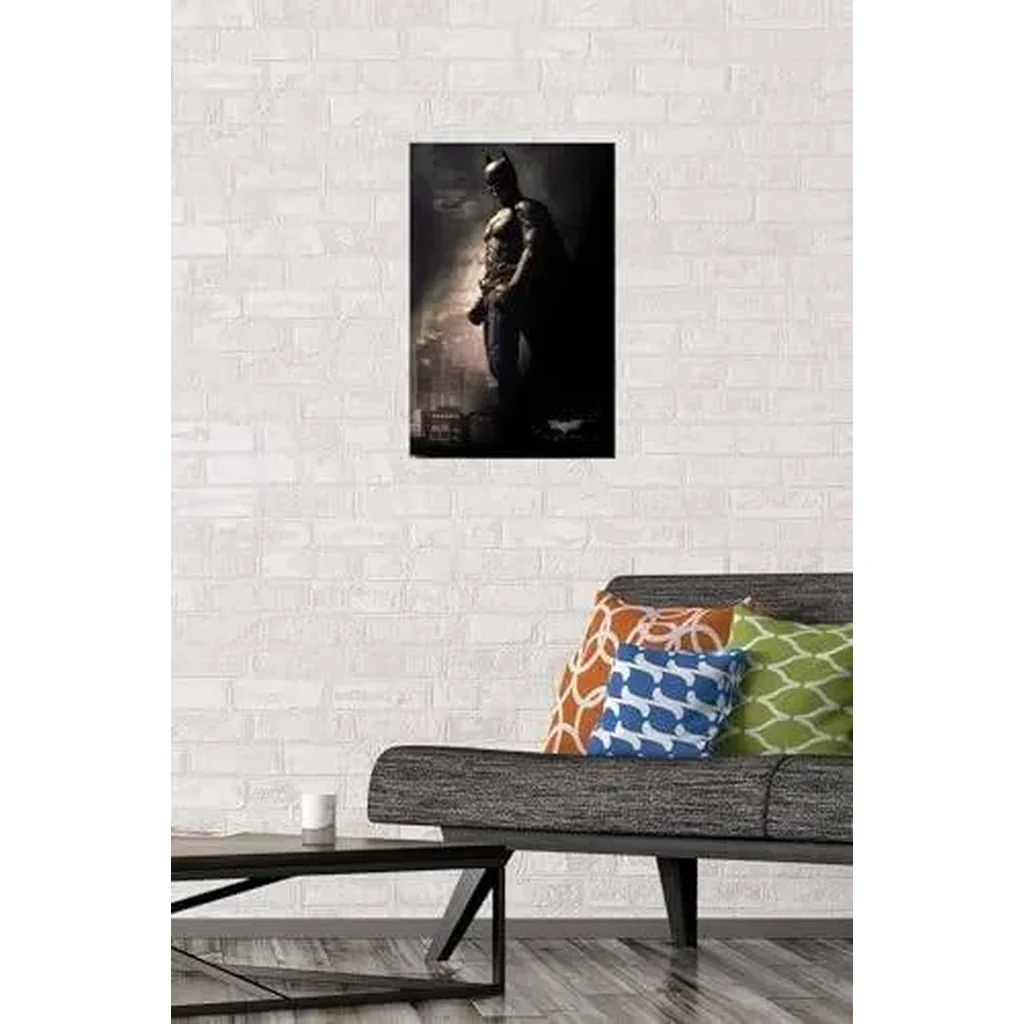 ALAYRA DC Comics Movie - The Dark Knight - Batman in the Shadows Wall Poster, 14.725" x 22.375", Premium Unframed Version 01 - Image 2