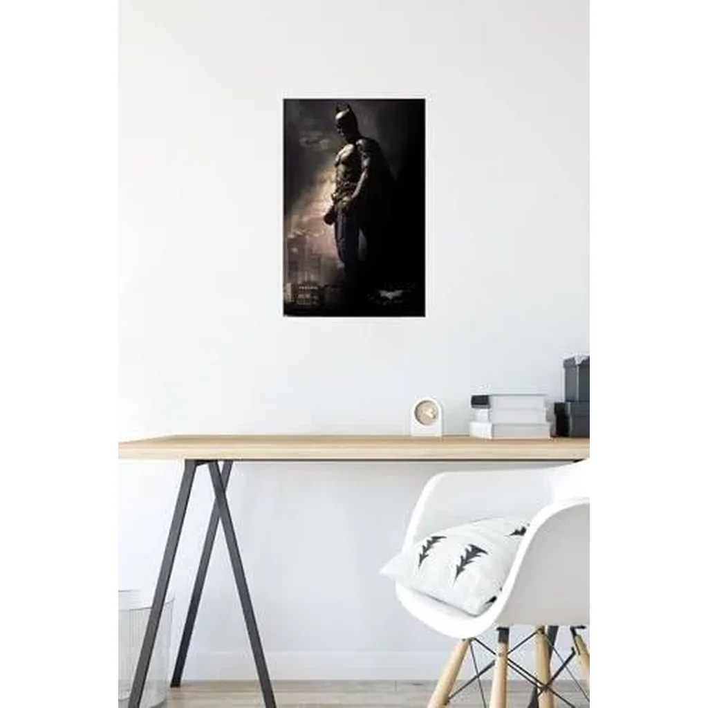 ALAYRA DC Comics Movie - The Dark Knight - Batman in the Shadows Wall Poster, 14.725" x 22.375", Premium Unframed Version 01 - Image 3